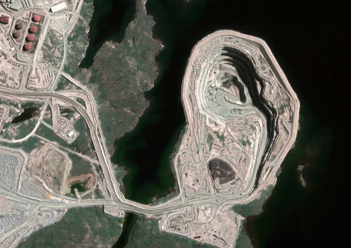 satellite image for energy and natural resources